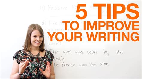 5 Tips To Improve Your Writing 【 2022 】 Mr Trucos