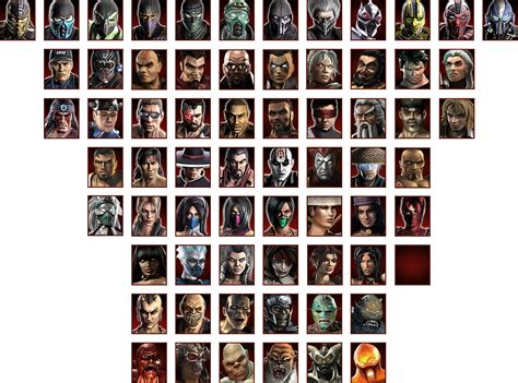 Image Main Characterspng Mortal Kombat Wiki Fandom Powered By Wikia