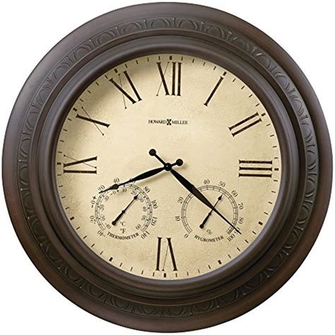 Howard Miller Copper Harbor Wall Clock 625 464 28 Oversized Metal