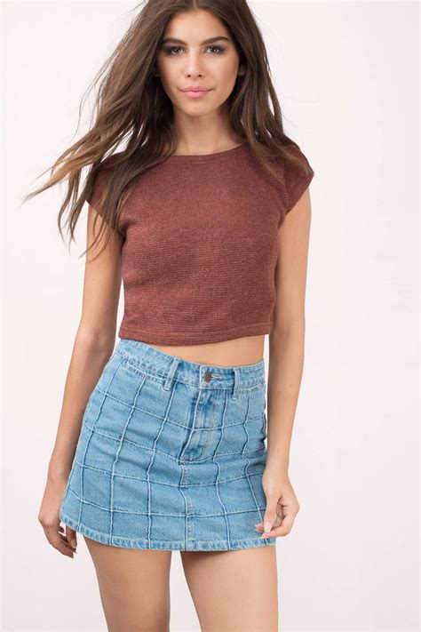 Each of these albums have a unique quality or story makes them standout among the rest. I'm Yours Wine Crop Top Knitted - $11 | Tobi US