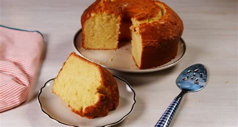 Bake for 45 minutes or until the center of the cake is firm to the touch. Ina Garten Vs. Paula Deen: Whose Pound Cake Is Better? in ...