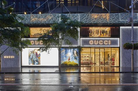 Gucci Flagship Store Prism Facades
