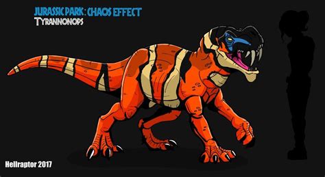 Jp Chaos Effect Tyrannonops Updated 2017 By Hellraptor On Deviantart Jurassic Park