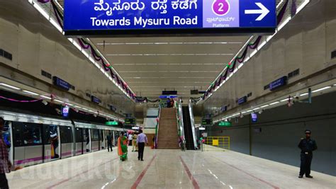 riding the bangalore namma metro purple line 24 coaches