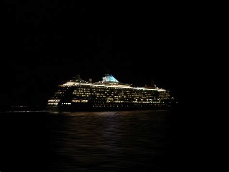 Cruise Ship At Night Flickr Photo Sharing
