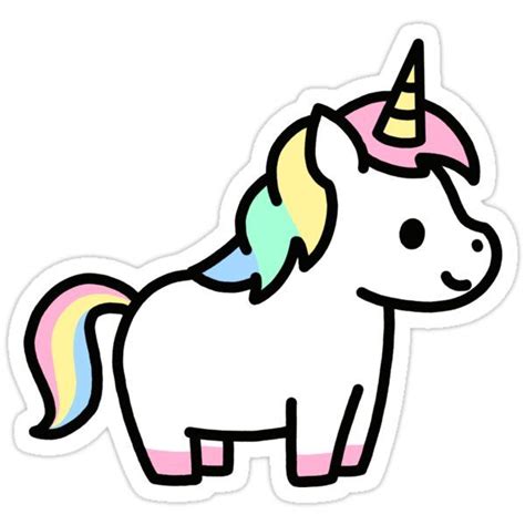 Unicorn Sticker By Littlemandyart In 2021 Cute Stickers Unicorn