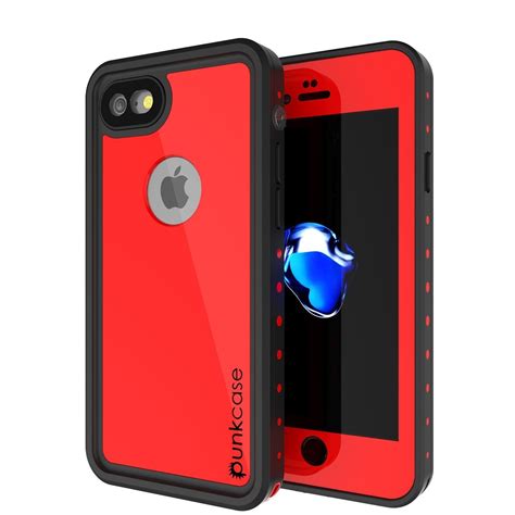 Iphone 8 Waterproof Case Punkcase Studstar Red Case For Apple Iphone 8