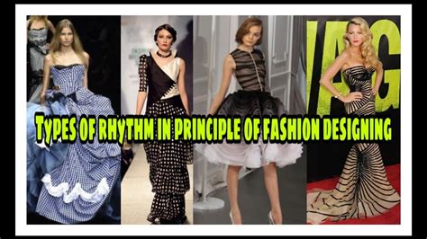 Types Of Rhythm In Principle Of Fashion Designing Youtube