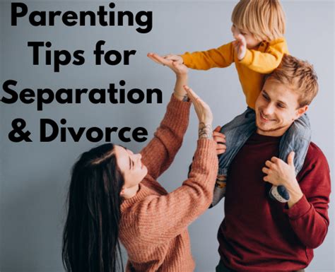 Infographic Separation And Divorce Tips For Parents Heart Mind Online