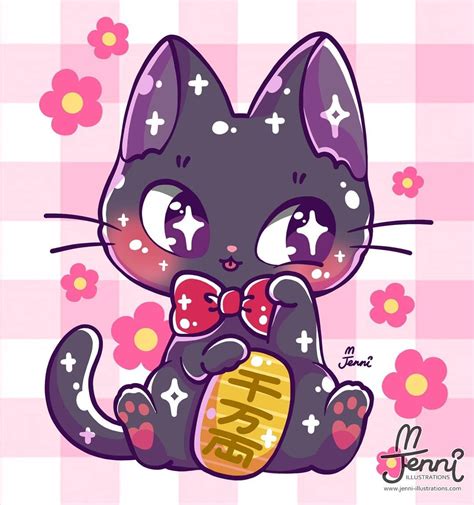 Lucky Cat Jiji 💖🐱💰💰💰 Luckycat Jiji Neko Kikideliveryservice