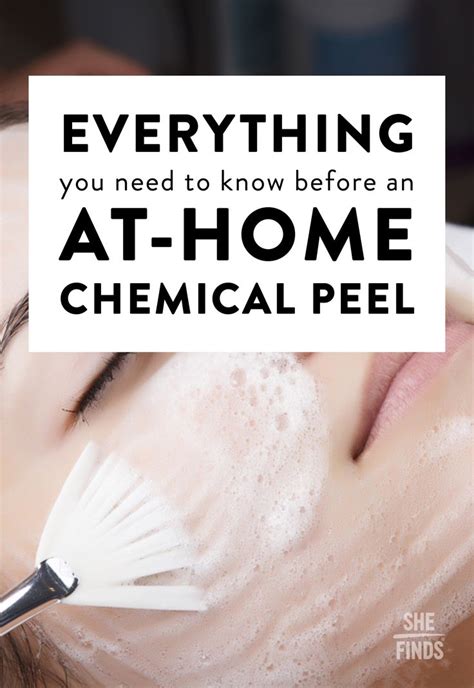 At Home Chemical Peel How To Do At Home Chemical Peel Chemical Peel