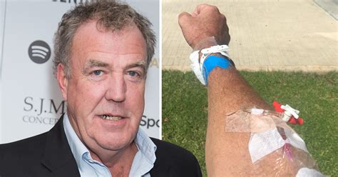 jeremy clarkson rushed to hospital with pneumonia metro news