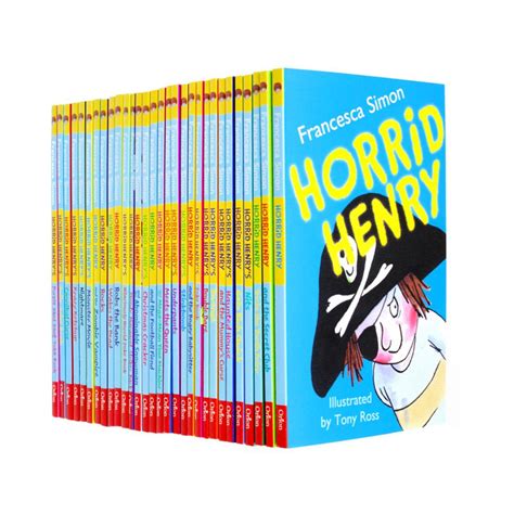 Horrid Henrys Loathsome Library 30 Books Collection Box T Set Franc Lowplex