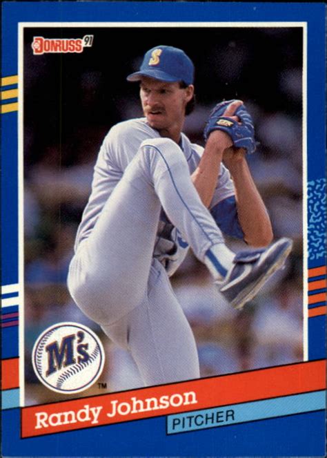During his career, randy johnson earned over $175 million in salary alone. 1991 Donruss Randy Johnson #134 Baseball Card | eBay