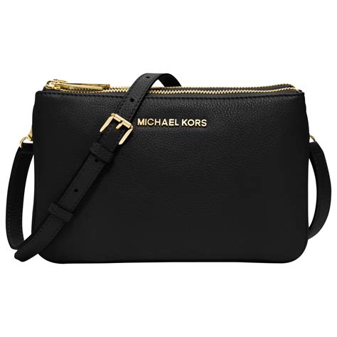 Michael Michael Kors Bedford Gusset Small Leather Across Body Bag In