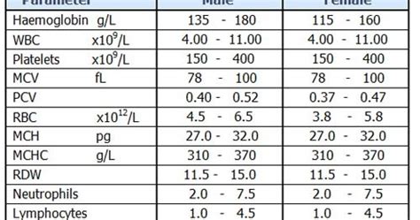 Full Blood Count Fbc