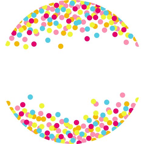 Circle Confetti Png Free Logo Image