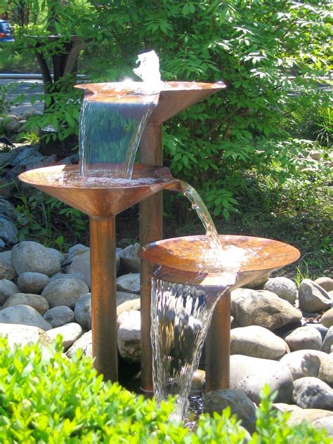 Backyard Water Fountains Great Garden Fountain Ideas Sunset