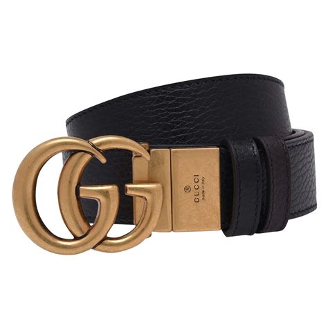 Gucci Unisexs Marmont Reversible Belt Belts Flannels