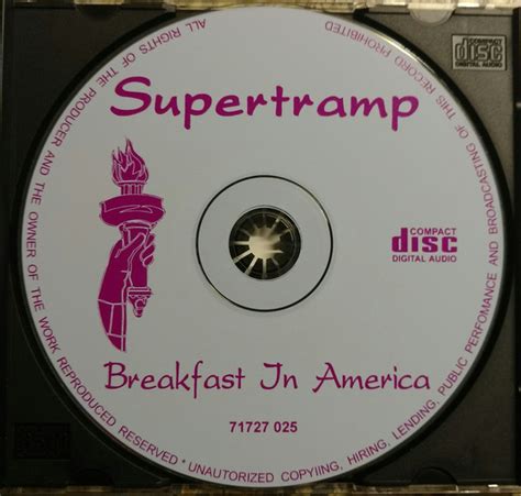 Supertramp Breakfast In America Cd Discogs