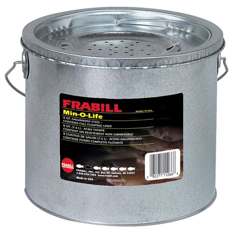 Hopefully he has something in place for when the chum bucket gets destroyed, because apparently that's pretty oft. Frabill 8qt Galvanized 2pc Bait Bucket 1266 - Fitness ...