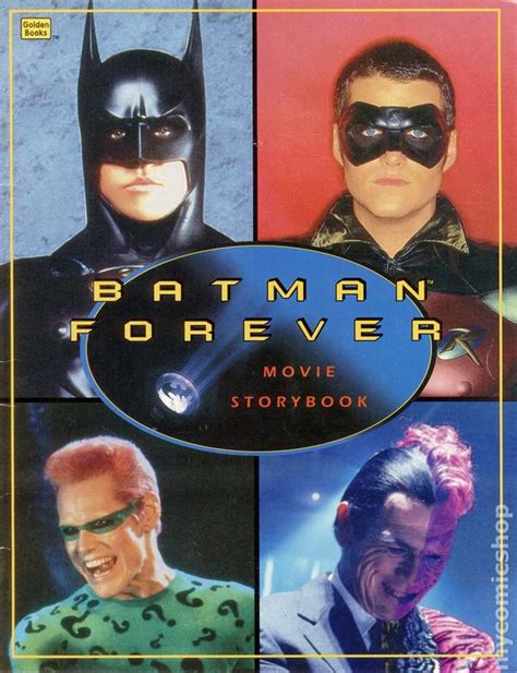 Batman Forever Movie Storybook Sc 1995 A Golden Book Special Edition