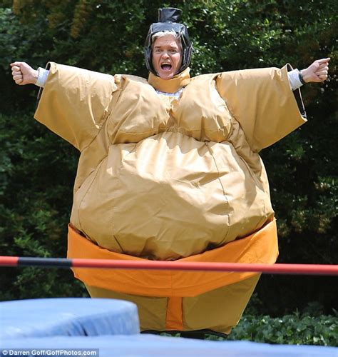 Holly Willoughby Wobbles In A Giant Sumo Wrestling Suit As She