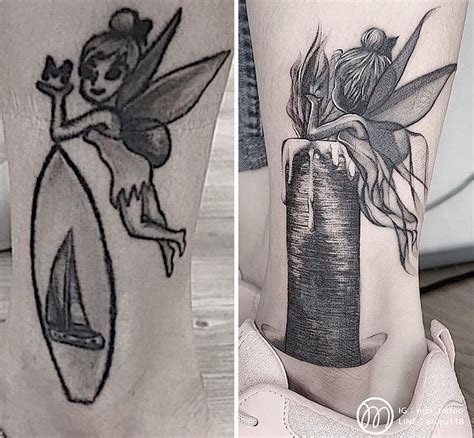 30 Amazing Examples Of Ink Masters Giving Old And Boring Tattoos A Cool