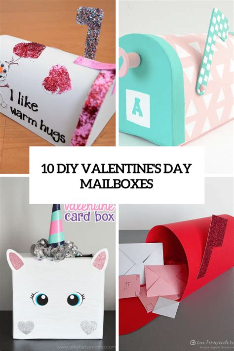 10 Cute Diy Valentines Day Mailboxes For Kids Shelterness