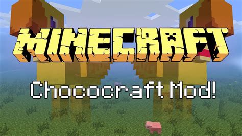 Chococraft Mod Spotlight Minecraft 11 Youtube