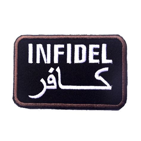 Infidel Tactical Morale Patch Us Army Military Combat Shoulder Armband