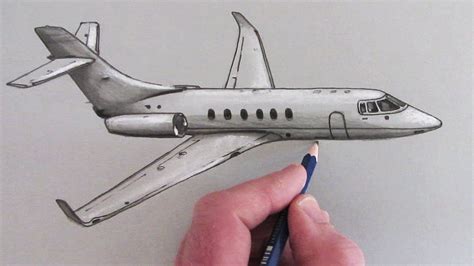 How To Draw An Aeroplane Art Tutorial On Youtube Airplane Drawing