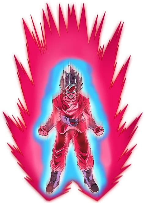 Goku Super Saiyan Blue Kaio Ken X10 Aura By Frost Z On Deviantart