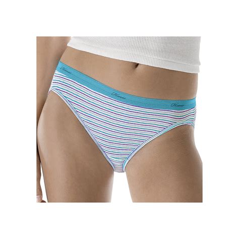 Hanes Womens 6 Pack Bikini Panty Assorted Colors Ebay