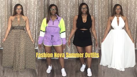 Fashion Nova Summer Haul Dress For Success In The Heat Youtube