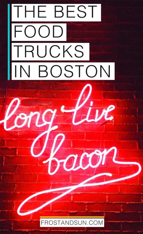 Most Delicious Food Trucks In Boston Ma