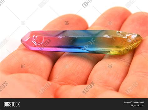 Rainbow Crystal Image And Photo Free Trial Bigstock