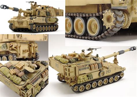 A total of 950 artillery systems were built for the us army. M109A6 Paladin Iraq War (Limited Edition) - Plastikové ...