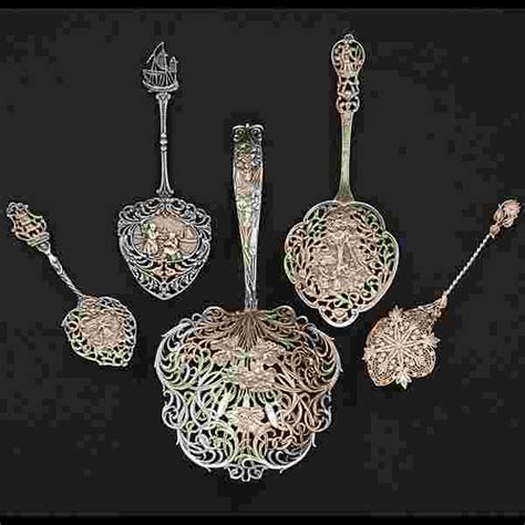 Marshall Field And Co Sterling Spoons Plus Jul 11 2014 Cowans