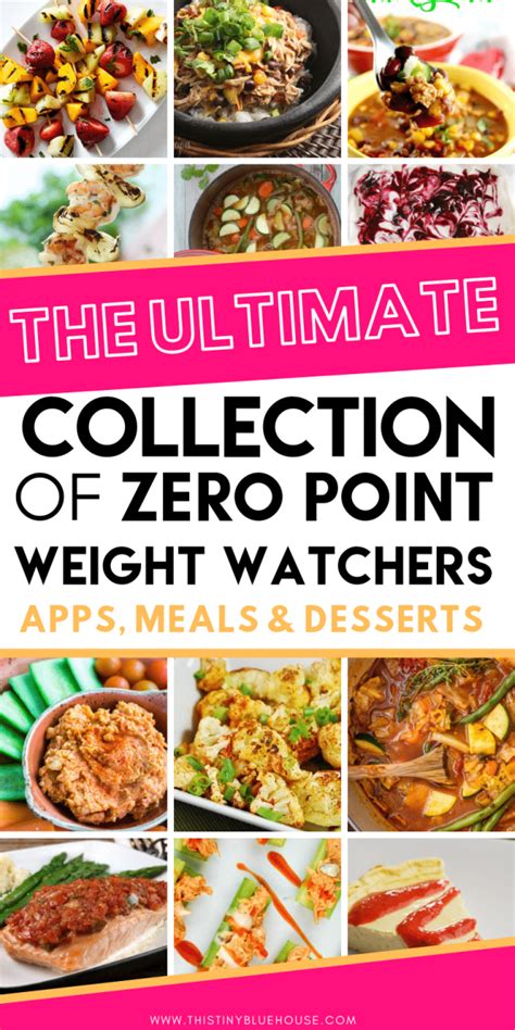 40 Zero Point Weight Watchers Meals And Snacks This