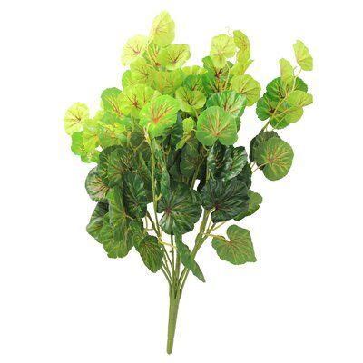Northlight Two Toned Green Begonia Artificial Floral Bush Wayfair