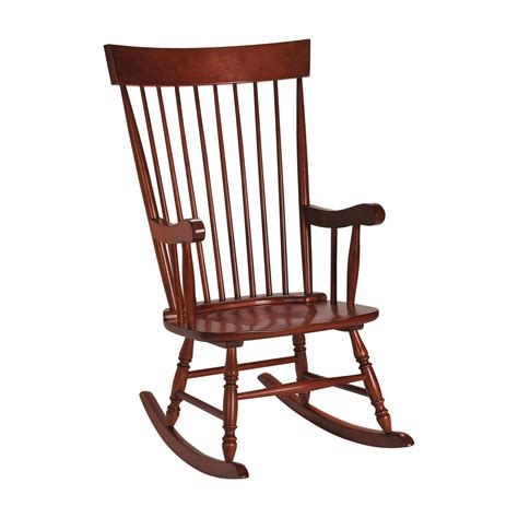 T Mark Traditional Indoor Spindle Rocking Chair Traditional