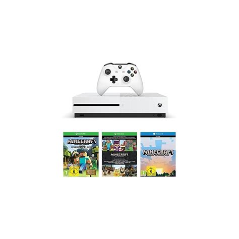 Microsoft Xbox One S Minecraft Bundle 500gb Microsoft From Powerhouse