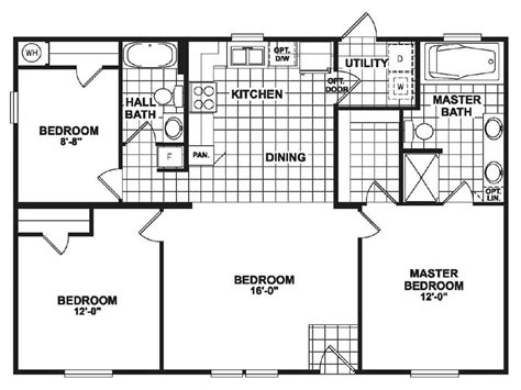 27 Best Simple 3 Bedroom Double Wide Floor Plans Ideas Home Plans