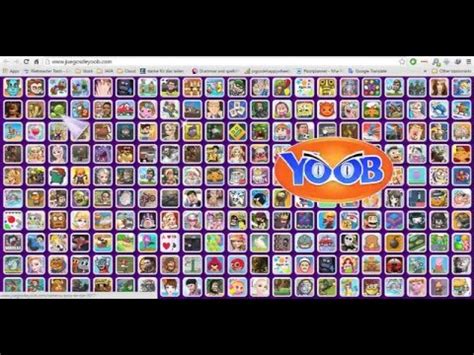 Play a wide variety of online games, from popular 3 in a row games to amazing juegos yoob games. Juegos YooB, Jeux De YooB, Jogos YooB, YooB Games, YooB - YouTube