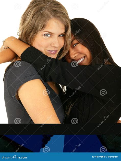 Best Friend Hugging Stock Photo Image Of Friendship Chinese 4019586