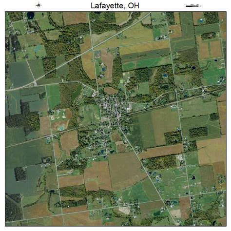 Aerial Photography Map Of Lafayette Oh Ohio