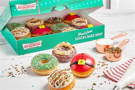 Krispy Kreme Releases Christmas Donuts That Include Gingerbread And Red