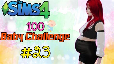 The Sims 4 100 Baby Challenge 23 คุณแม่ผมยาว ท้องแฝด 3 เลย Youtube