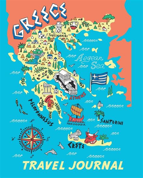 Tourist Map Of Greece Tourist Attractions And Monuments Of Greece